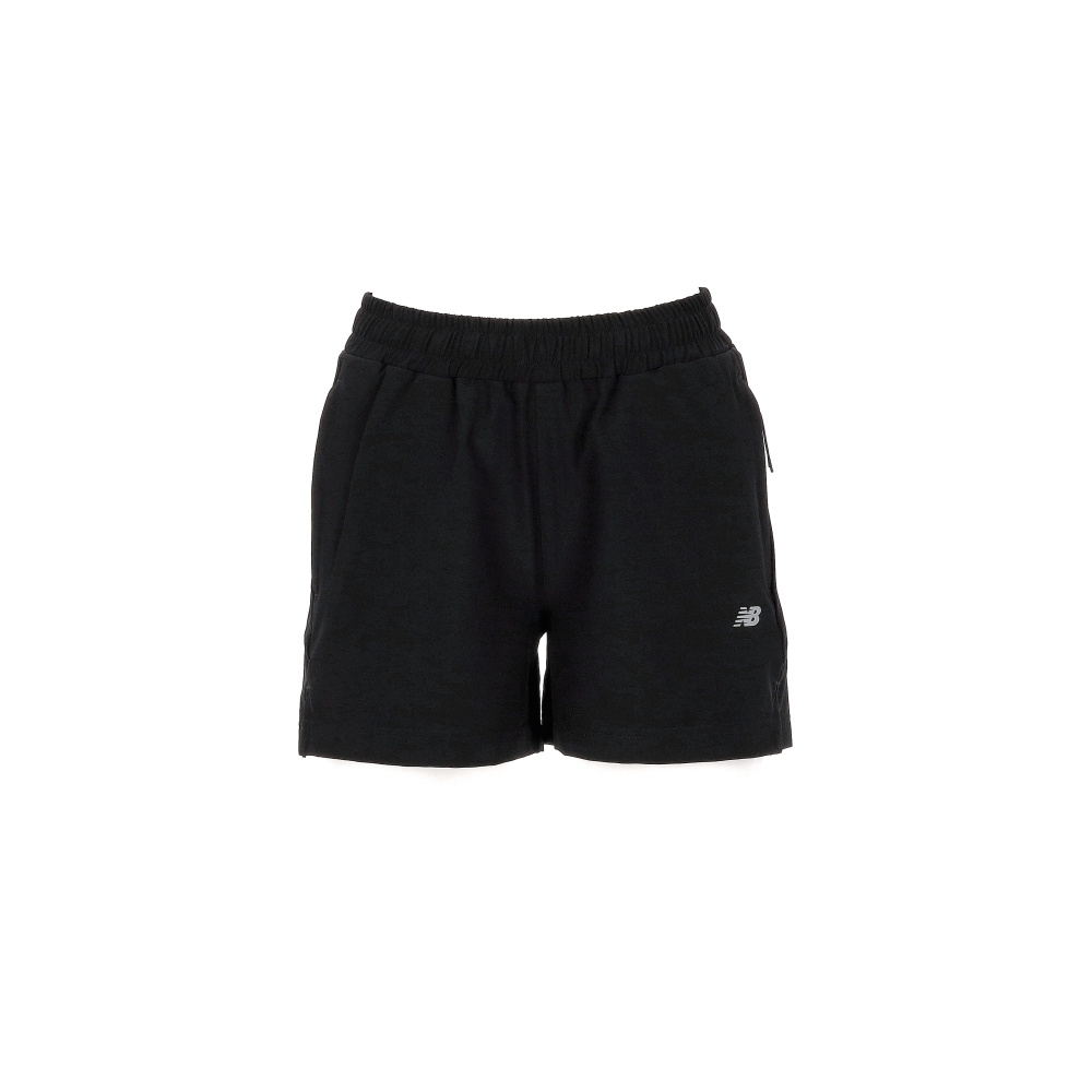 New Balance 女款 黑色 NB 訓練 慢跑 運動 休閒 短褲 6862520289