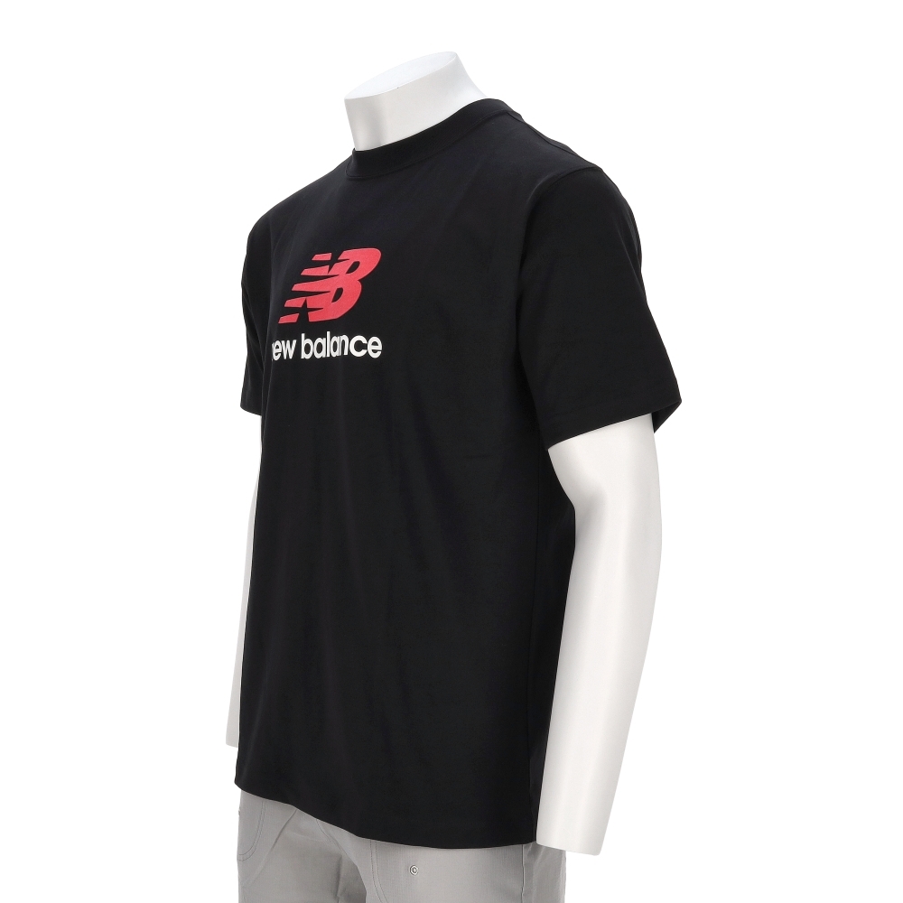 New Balance 男款 黑色 NB 美規 Logo T恤 運動 休閒 短袖 MT51500BK
