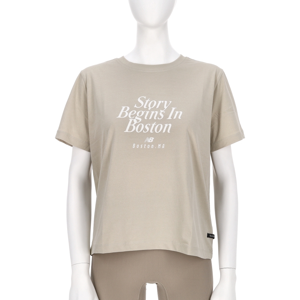 New Balance SDS 女款 灰綠色 NB 美規 快乾 運動 休閒 短袖 NEF29602LGR