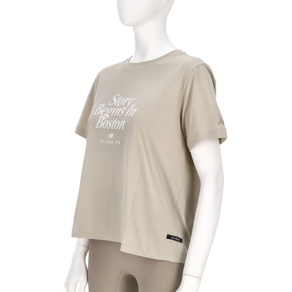 New Balance SDS 女款 灰綠色 NB 美規 快乾 運動 休閒 短袖 NEF29602LGR