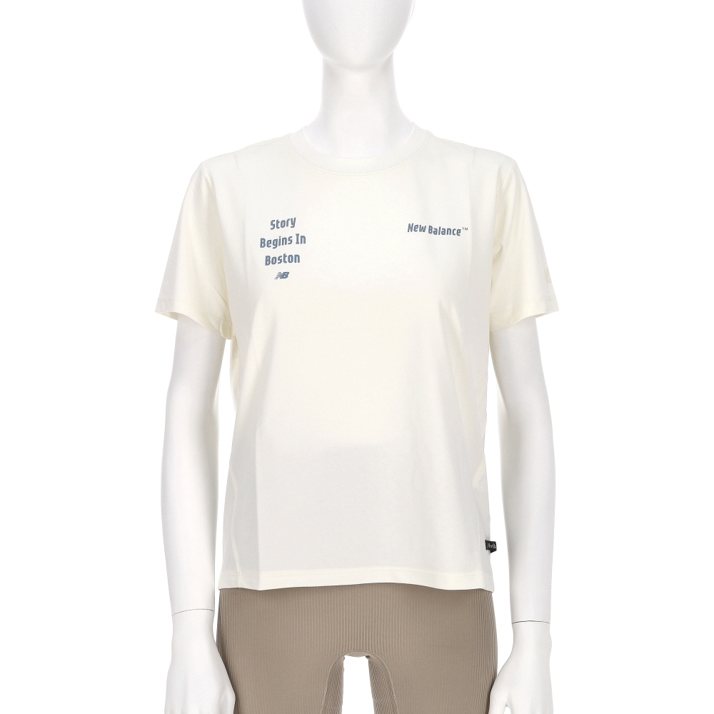 New Balance SDS 女款 米白色 NB 美規 涼感 運動 休閒 短袖 NEF29772IV
