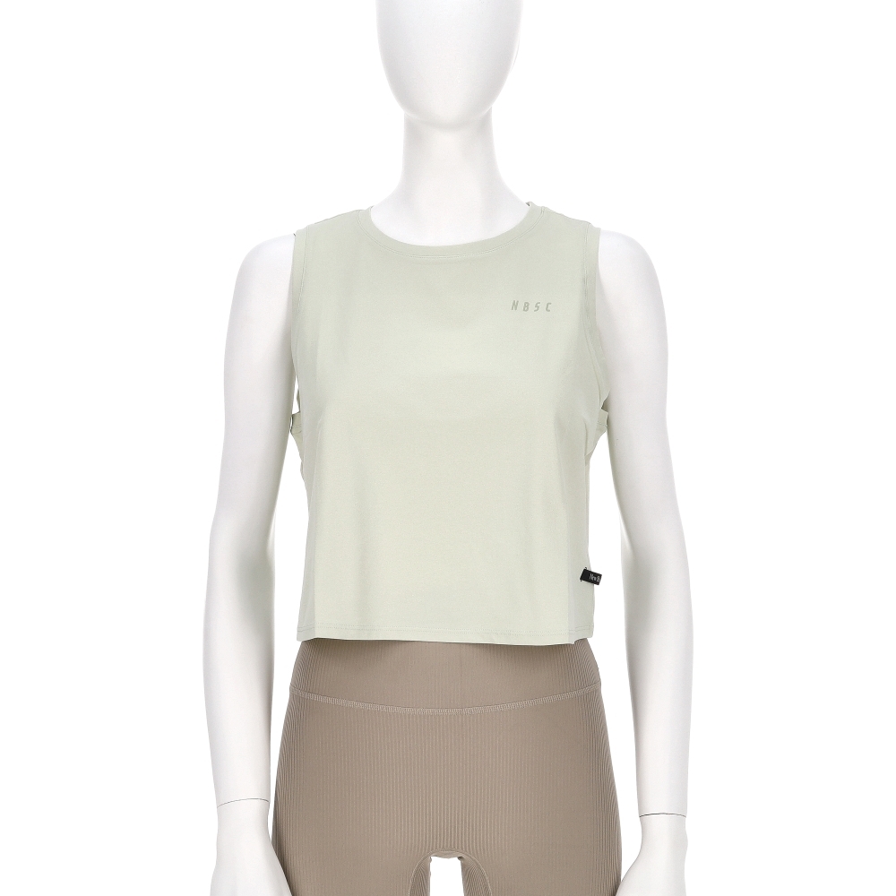 New Balance SDS 女款 淺綠色 NB 美規 快乾 無袖 上衣 休閒 百搭 短袖 NGF29882LIM
