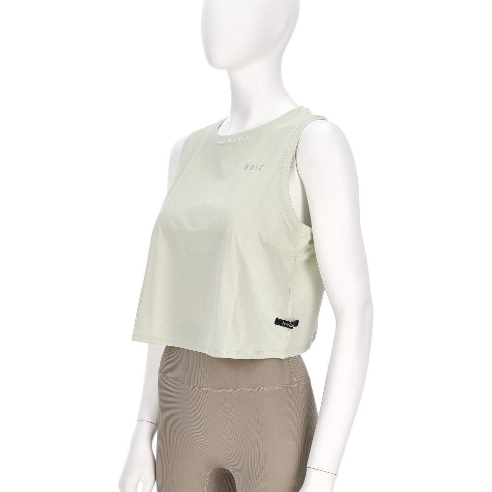 New Balance SDS 女款 淺綠色 NB 美規 快乾 無袖 上衣 休閒 百搭 短袖 NGF29882LIM