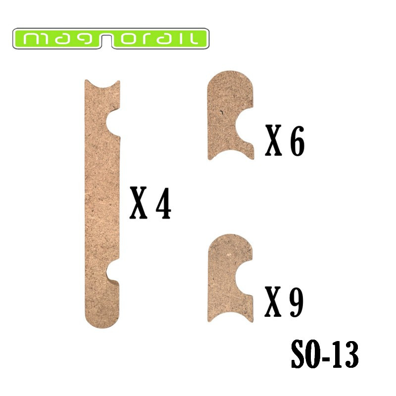Maketis SO-13 軌道蓋支援 60 公分混合 Magnorail