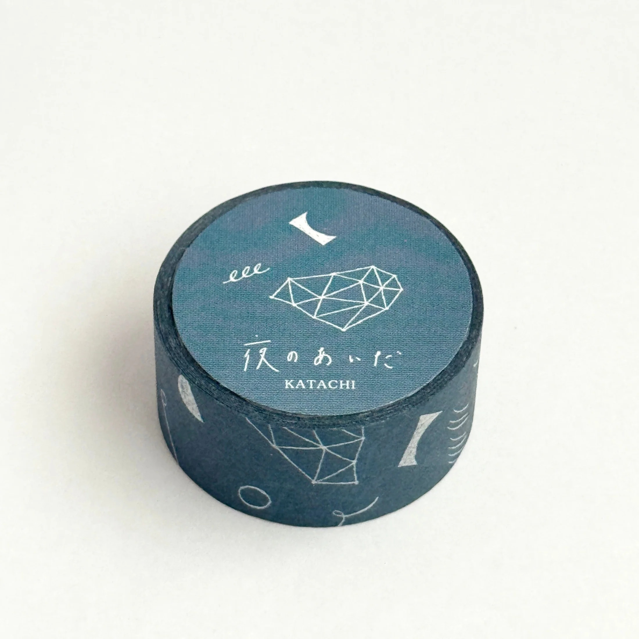 西淑 x 水縞｜藍色幾何｜和紙膠帶 / 水縞 / 日本