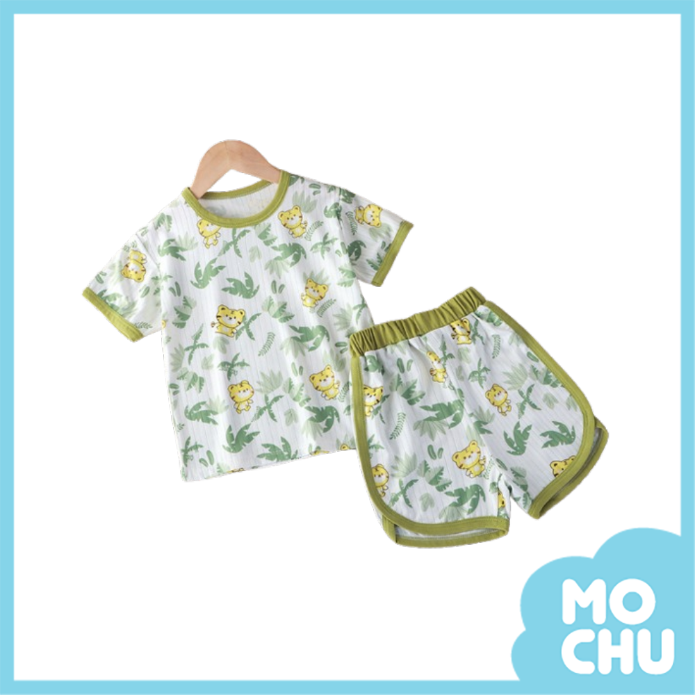 黃老虎短袖家居套裝