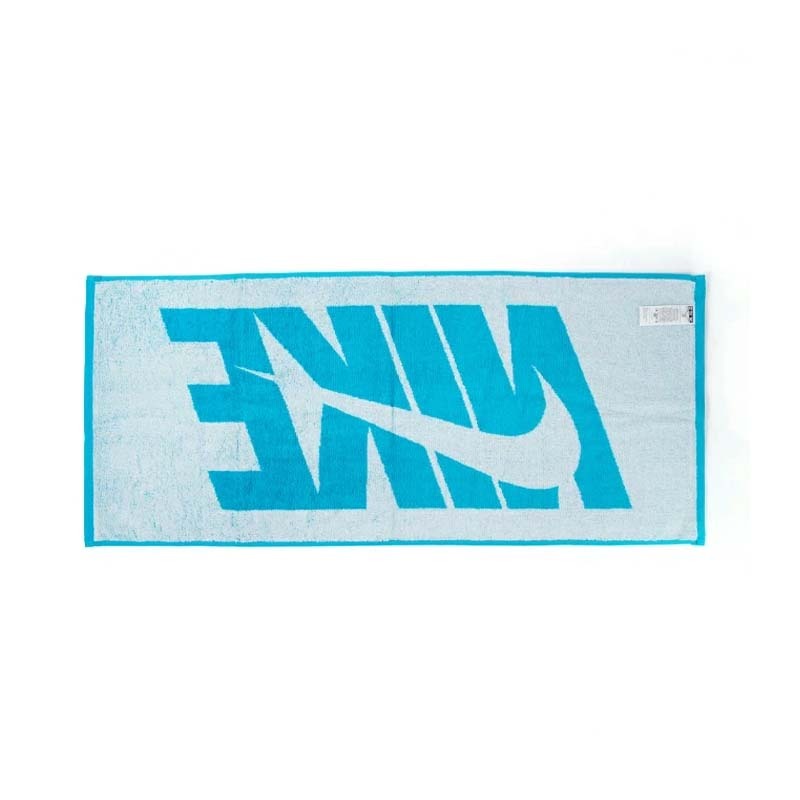 NIKE JACQUARD 80X35CM 毛巾 運動 藍色 N1013385322MD [台灣現貨]