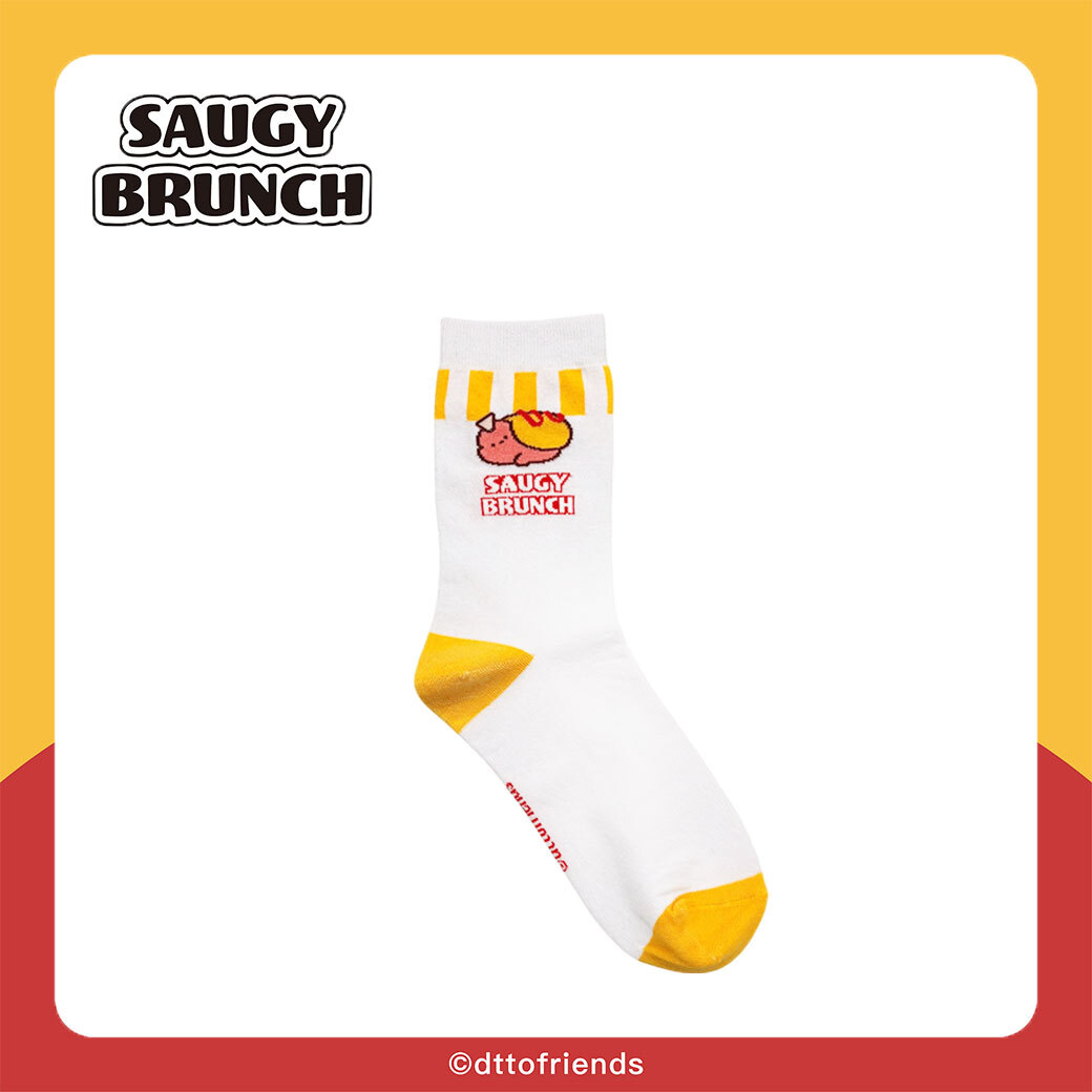 dtto friends-saugy brunch系列-襪子-蛋包飯