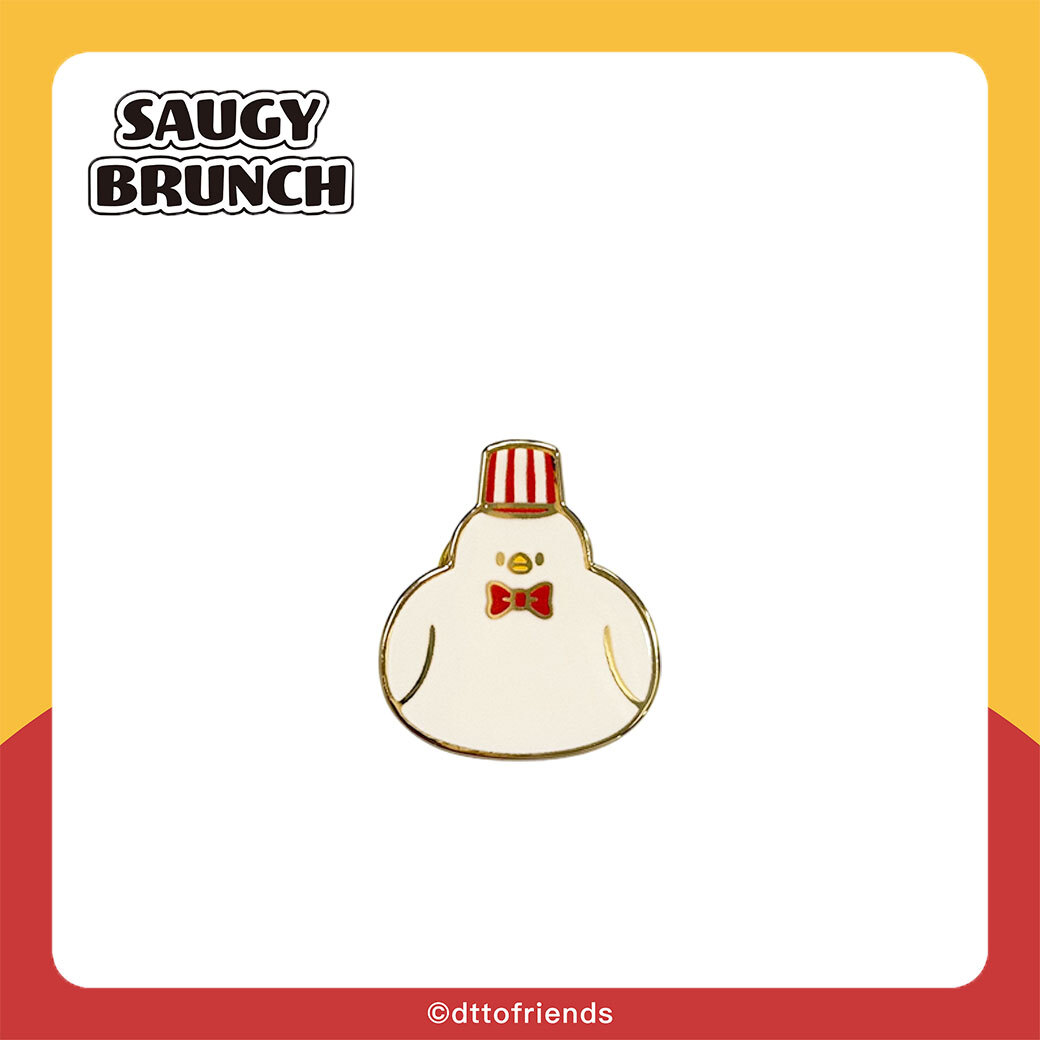 dtto friends-saugy brunch系列-金屬胸章組-Hoya