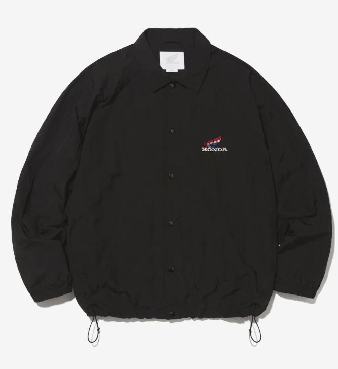 HONDA 本田 /  Wing Logo Coach Jacket_Black / HFS1JK301DBK /  AUG25
