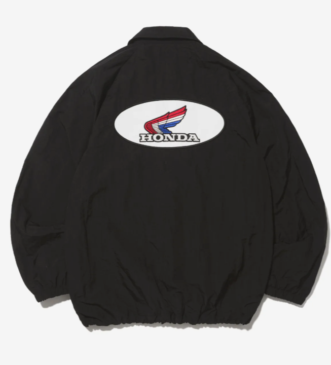 HONDA 本田 /  Wing Logo Coach Jacket_Black / HFS1JK301DBK /  AUG25