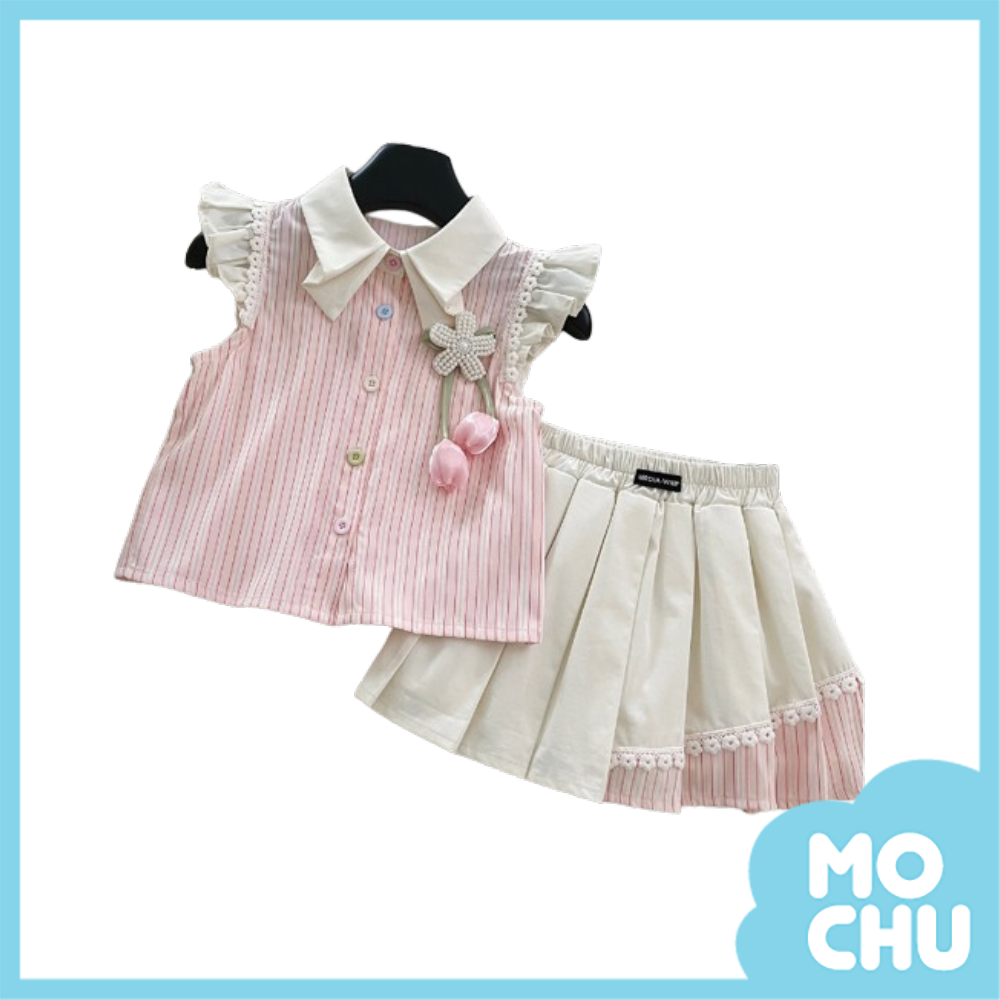 粉條蕾絲花邊套裝