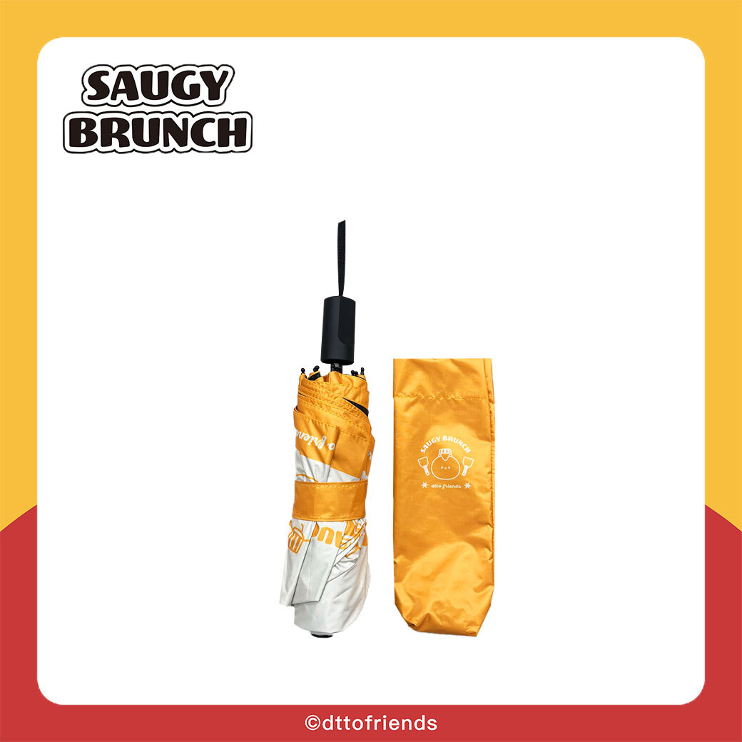 dtto friends-saugy brunch系列-摺疊傘-黃
