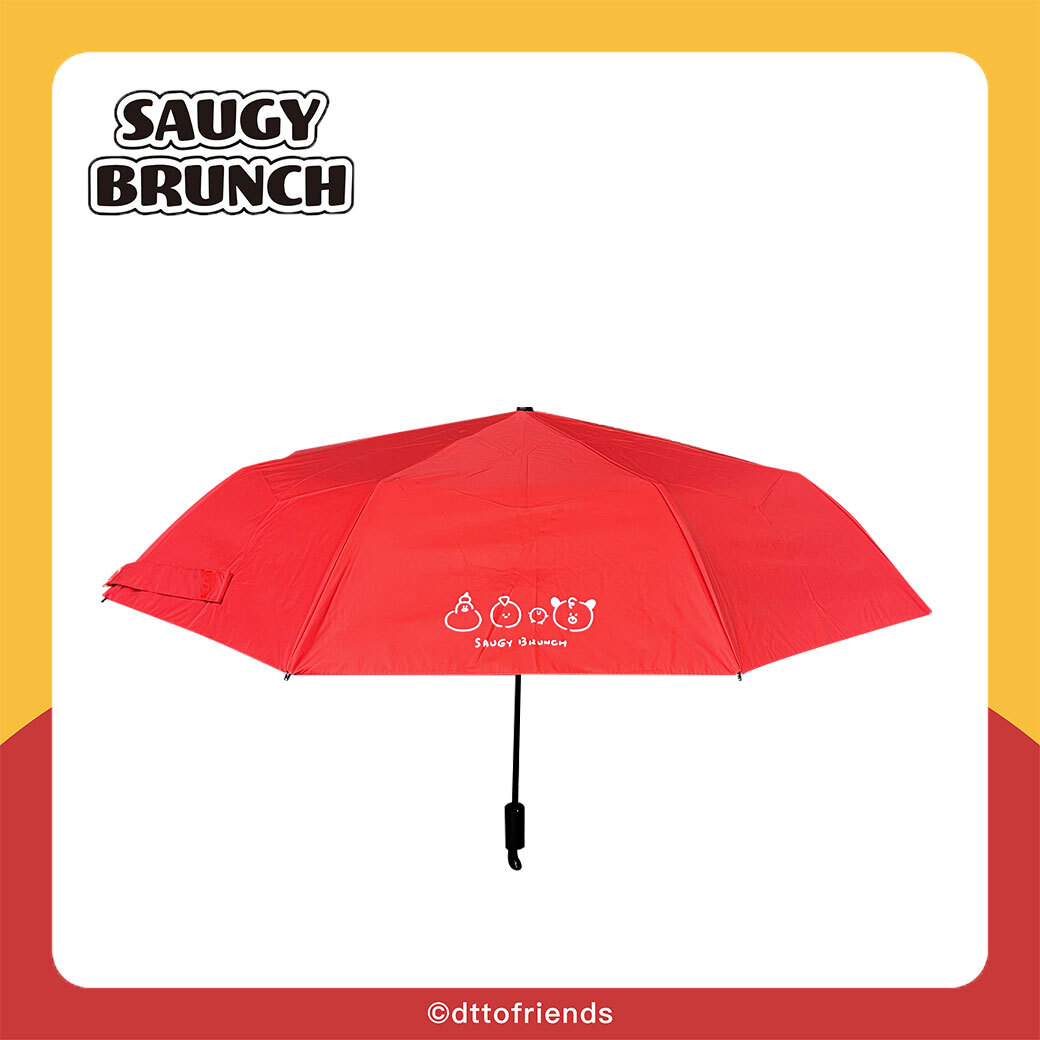 dtto friends-saugy brunch系列-摺疊傘-紅