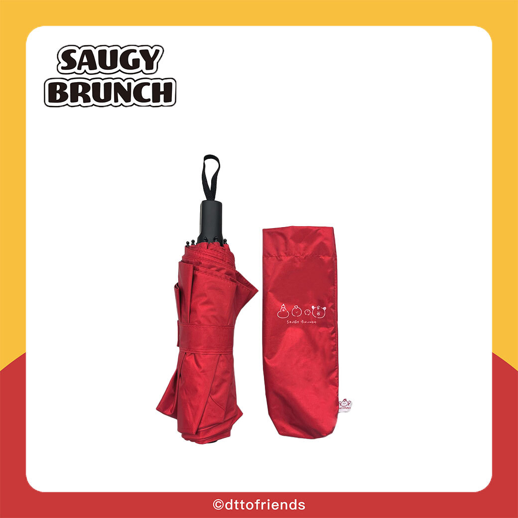 dtto friends-saugy brunch系列-摺疊傘-紅