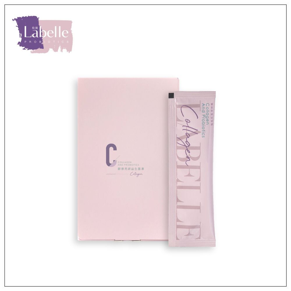 (箱購) LABELLE 拉蓓 膠原亮妍益生菌凍 20gX10包X12盒