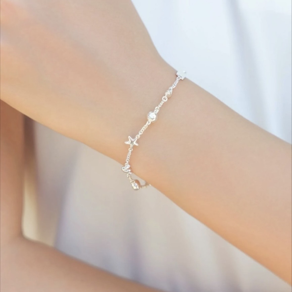 iSNEAKERS | CHARLES&KEITH 春夏新款 夏日度假風格 海星貝殼手鍊