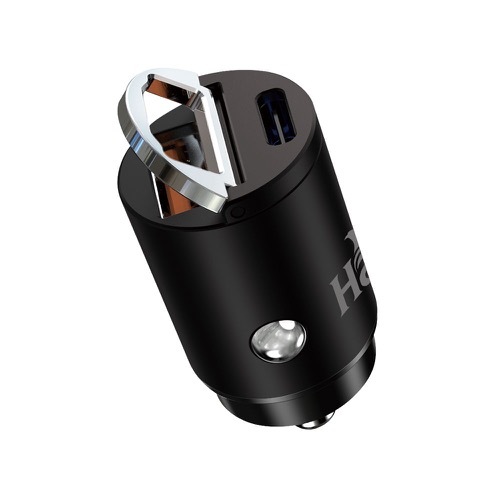 【Hawk 浩客】45W雙孔PD+QC隱形車充