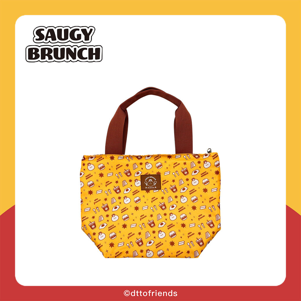 dtto friends-saugy brunch系列-保冷袋-亂花黃