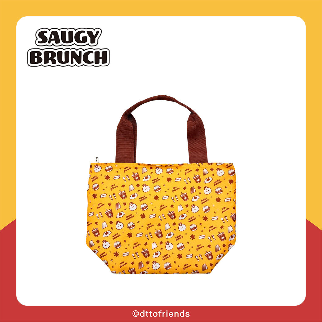 dtto friends-saugy brunch系列-保冷袋-亂花黃