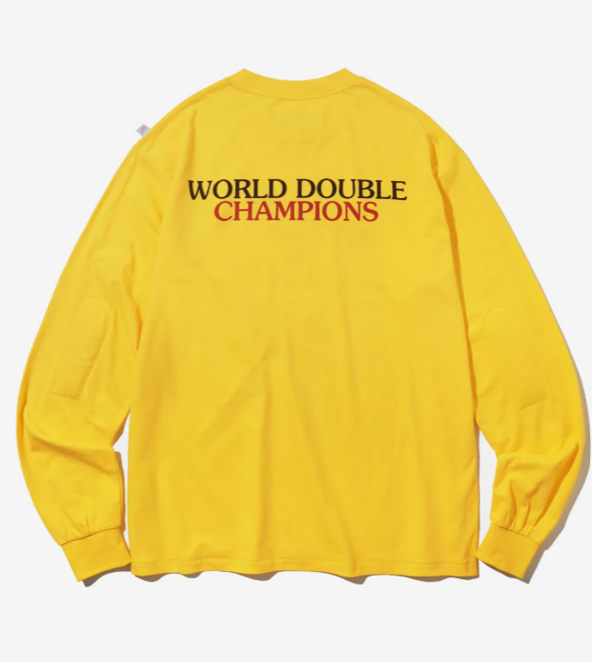 HONDA 本田 /  Wing Logo Racing Long Sleeve_Yellow / HFS1LS303DYE /  AUG25