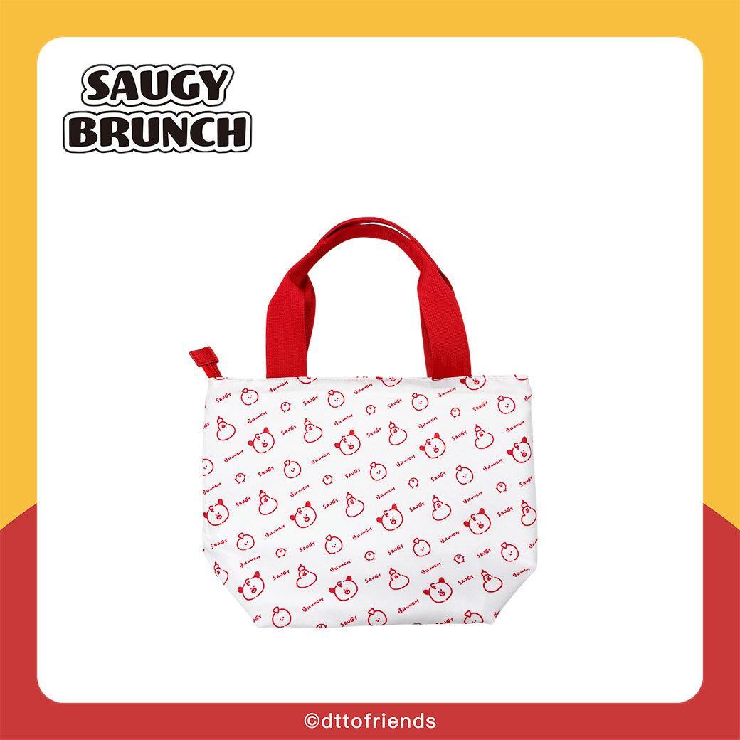 dtto friends-saugy brunch系列-保冷袋-亂花白