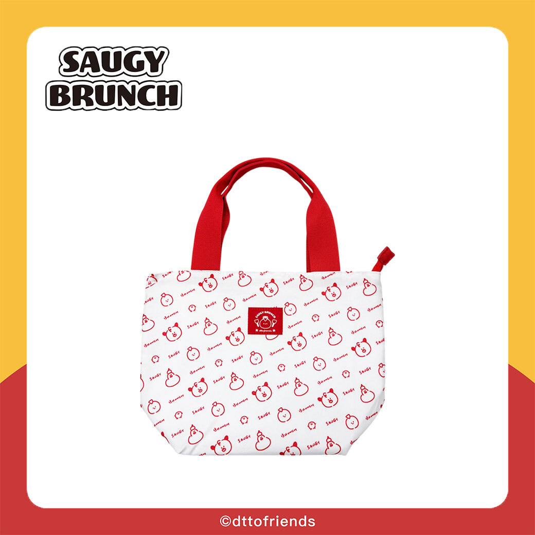 dtto friends-saugy brunch系列-保冷袋-亂花白