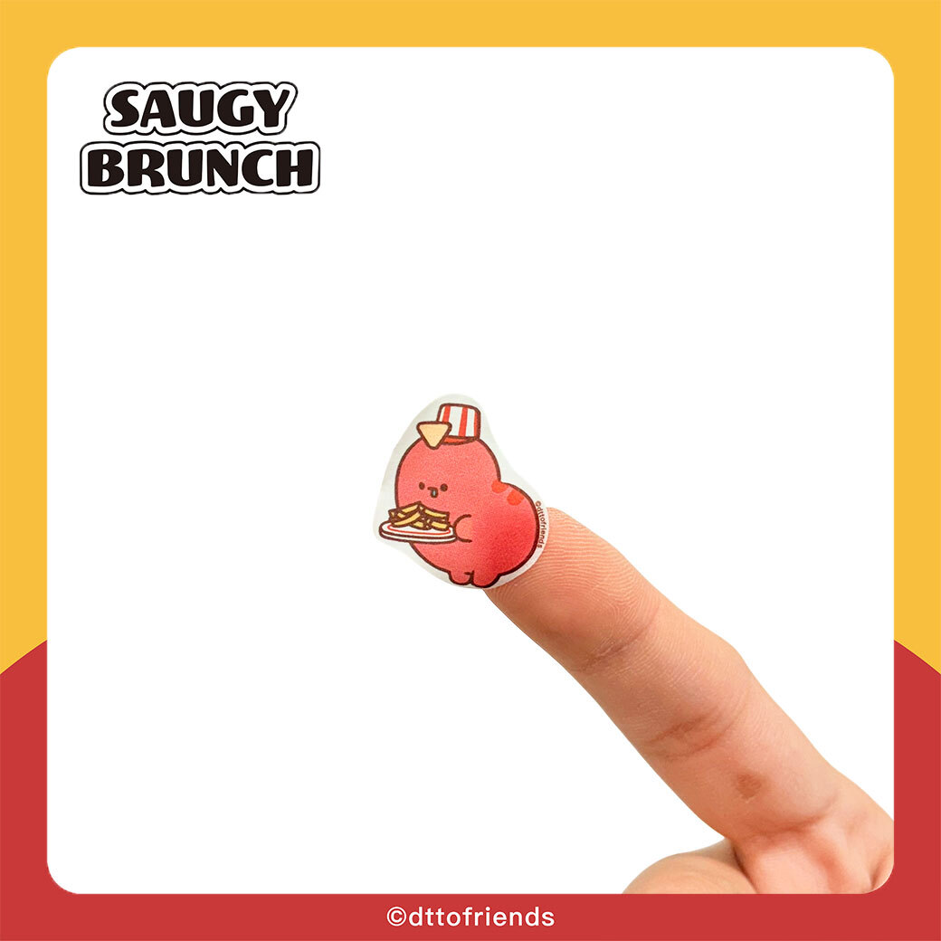 dtto friends-saugy brunch系列-造型紙膠帶-Saugy