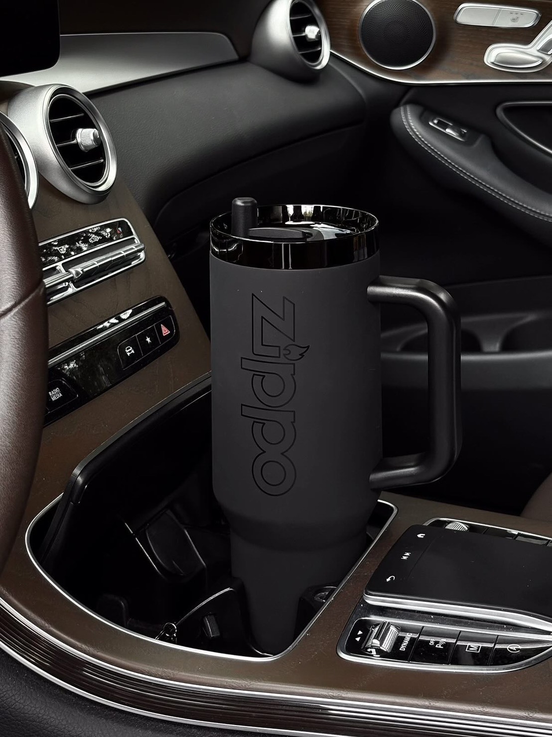 <快速出貨> ZIPPO 霧面吸管冰壩杯