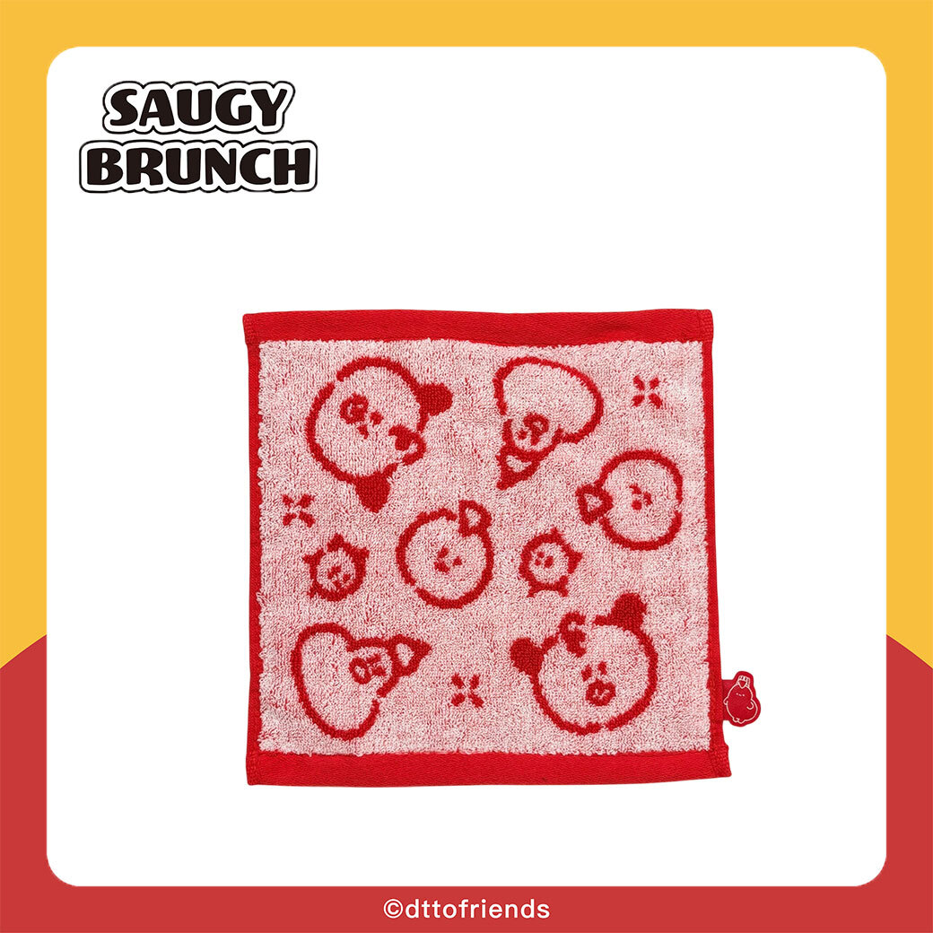dtto friends-saugy brunch系列-小方巾-紅