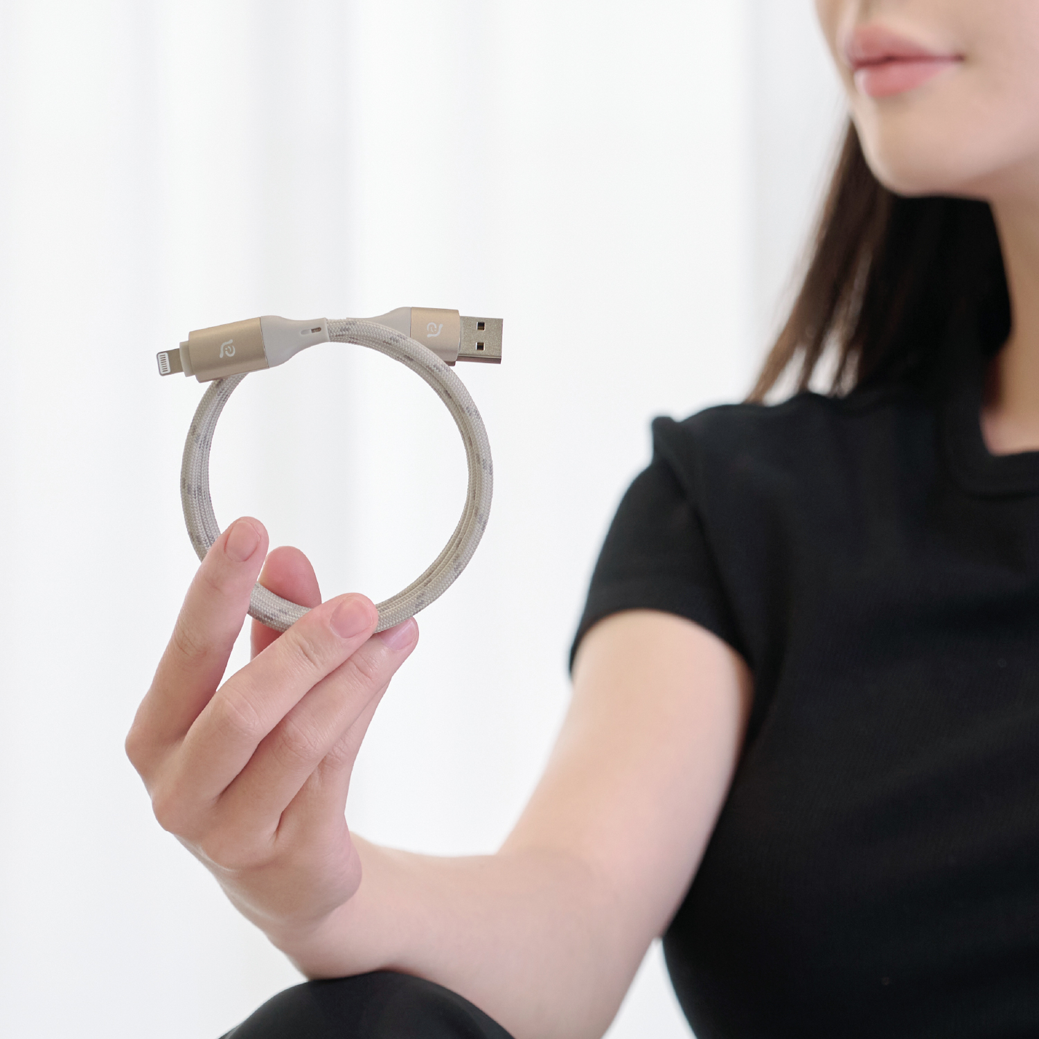 PeAk MS401 4-in-1 60W Magnetic Charging Cable