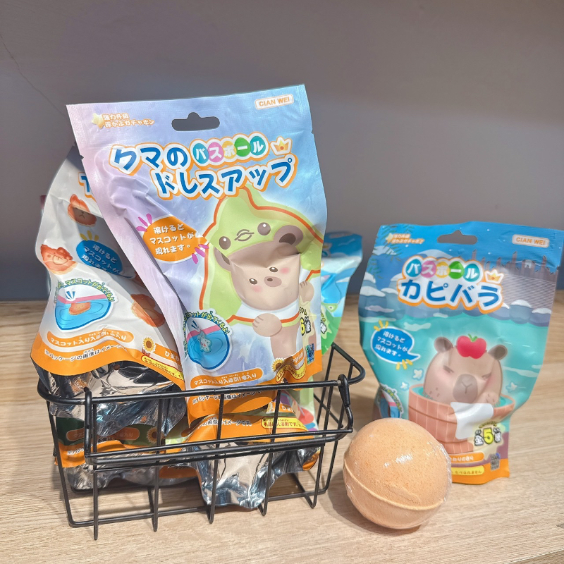 2025 最新授權泡澡球 日規 圖案隨機 第二彈森林系小夥伴 -單顆販售