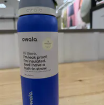 [S] OWALA COBOLT CRUSH FREESIP - STAINLESS STEEL, 32 OZ, 847280097326 (SZZ657)