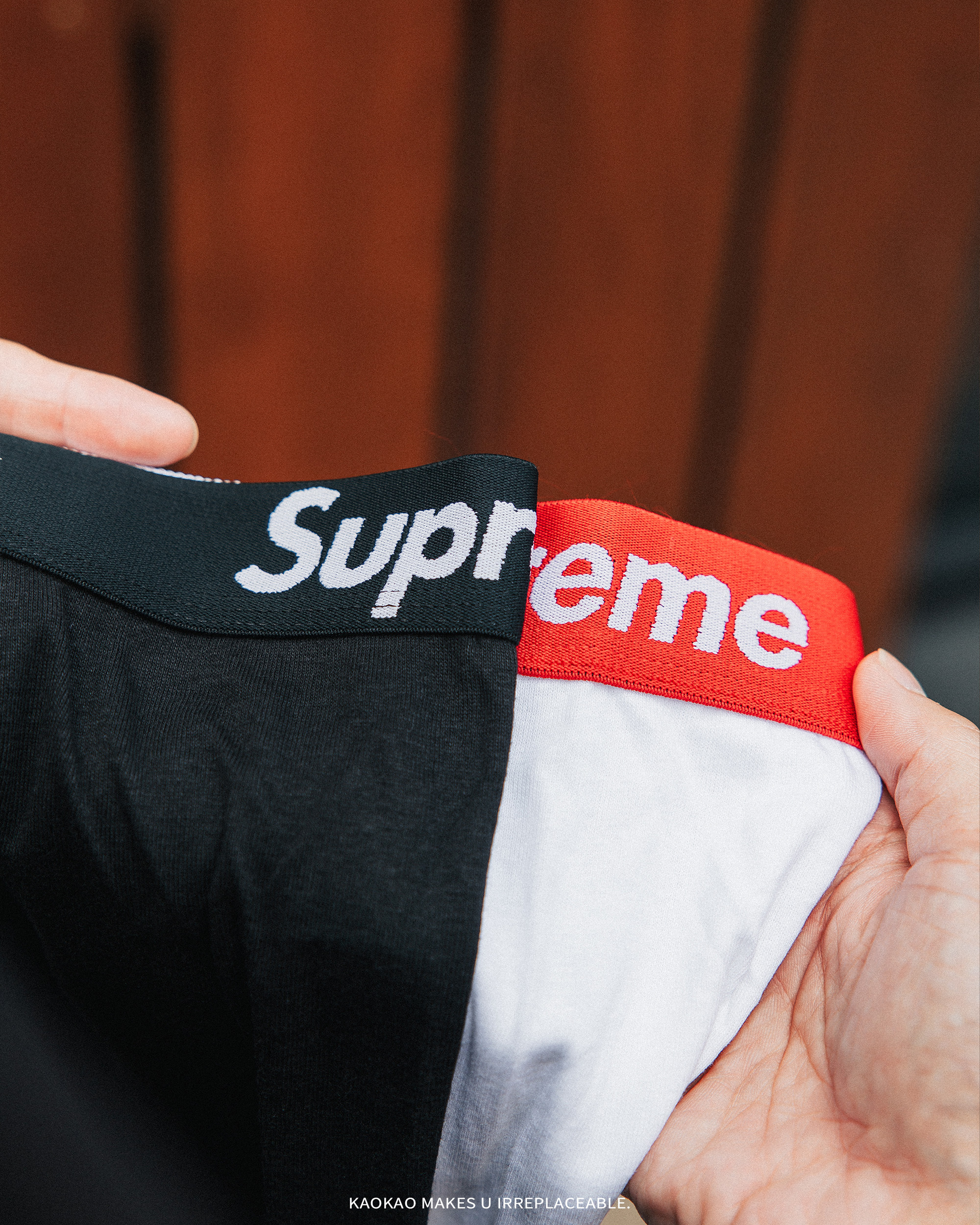 Supreme X Hanes 四角內褲