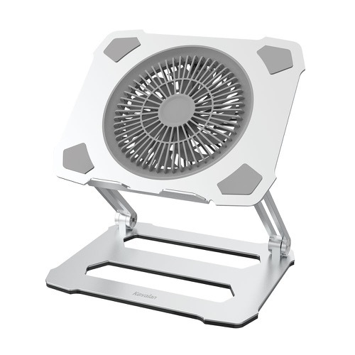 【Kavalan】大風扇鋁合金雙軸筆電平板支架 F200