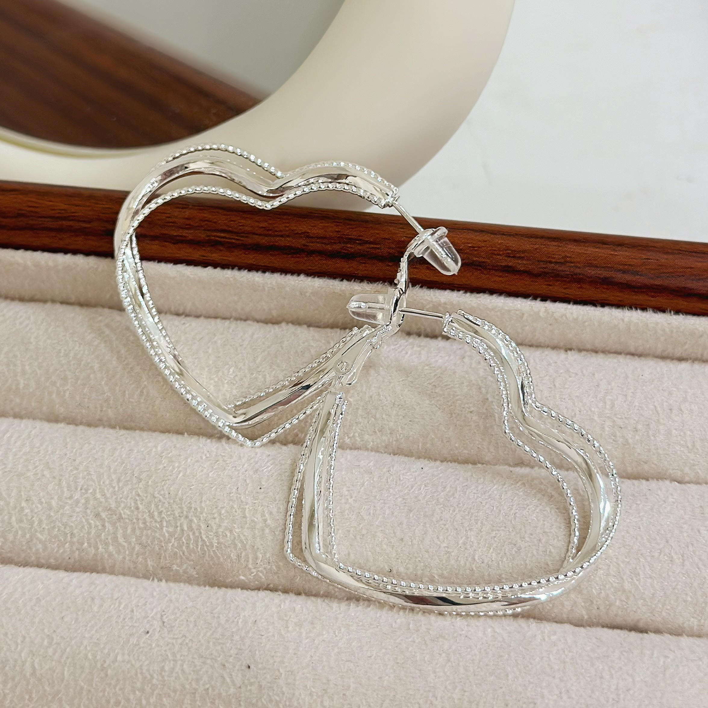 Q126切割三層愛心圈圈