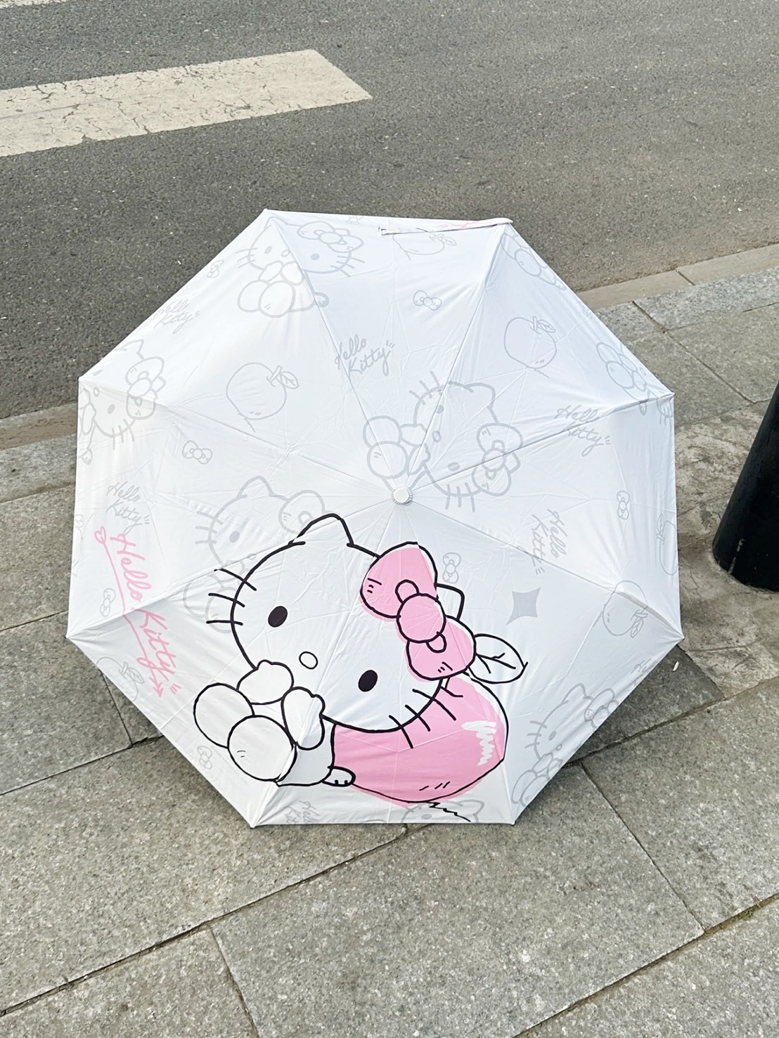 SANRIO 三麗鷗系列 三折 自動雨傘 遮陽 防紫外線