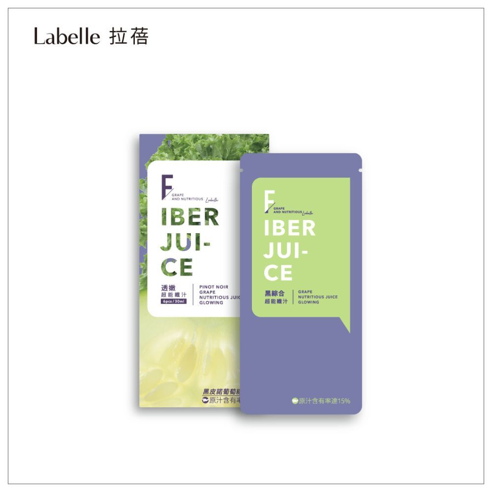 (箱購) LABELLE 拉蓓 透嫩超能纖汁 30mlX6包X12盒