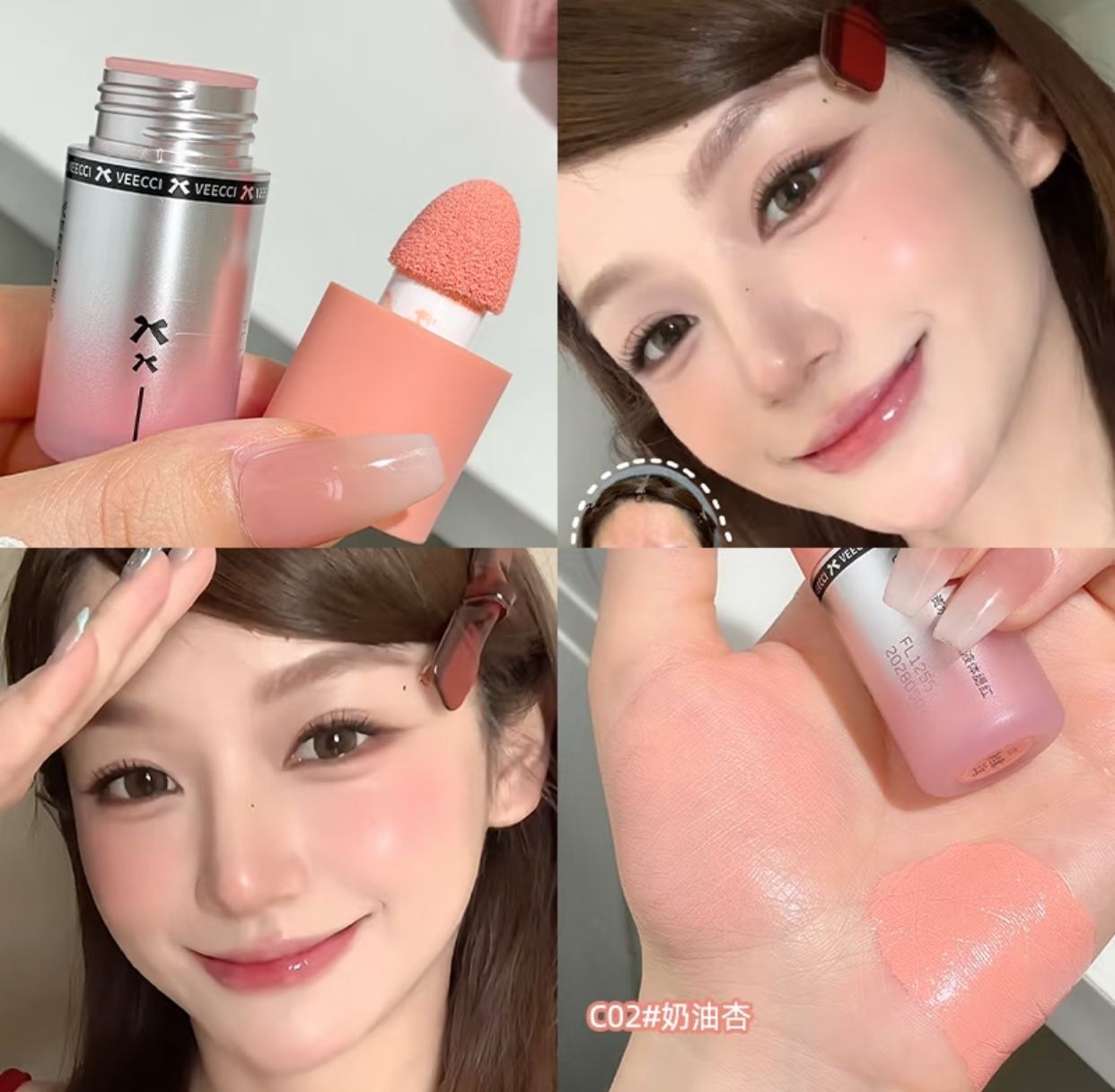 Veecci Aqua Glow Liquid Blush