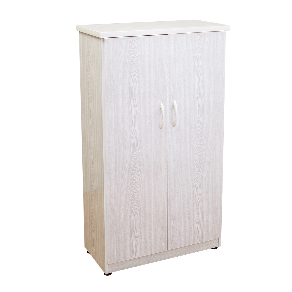 防潮防蛀 防水塑鋼2.2尺上掀收納二門鞋櫃(雪松)