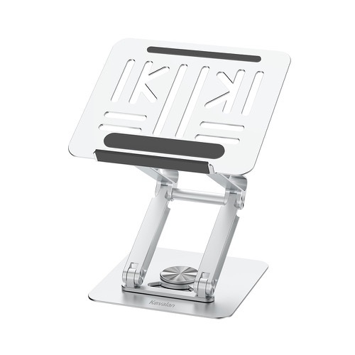 【Kavalan】三層鋁合金雙軸旋轉筆電平板支架 T330