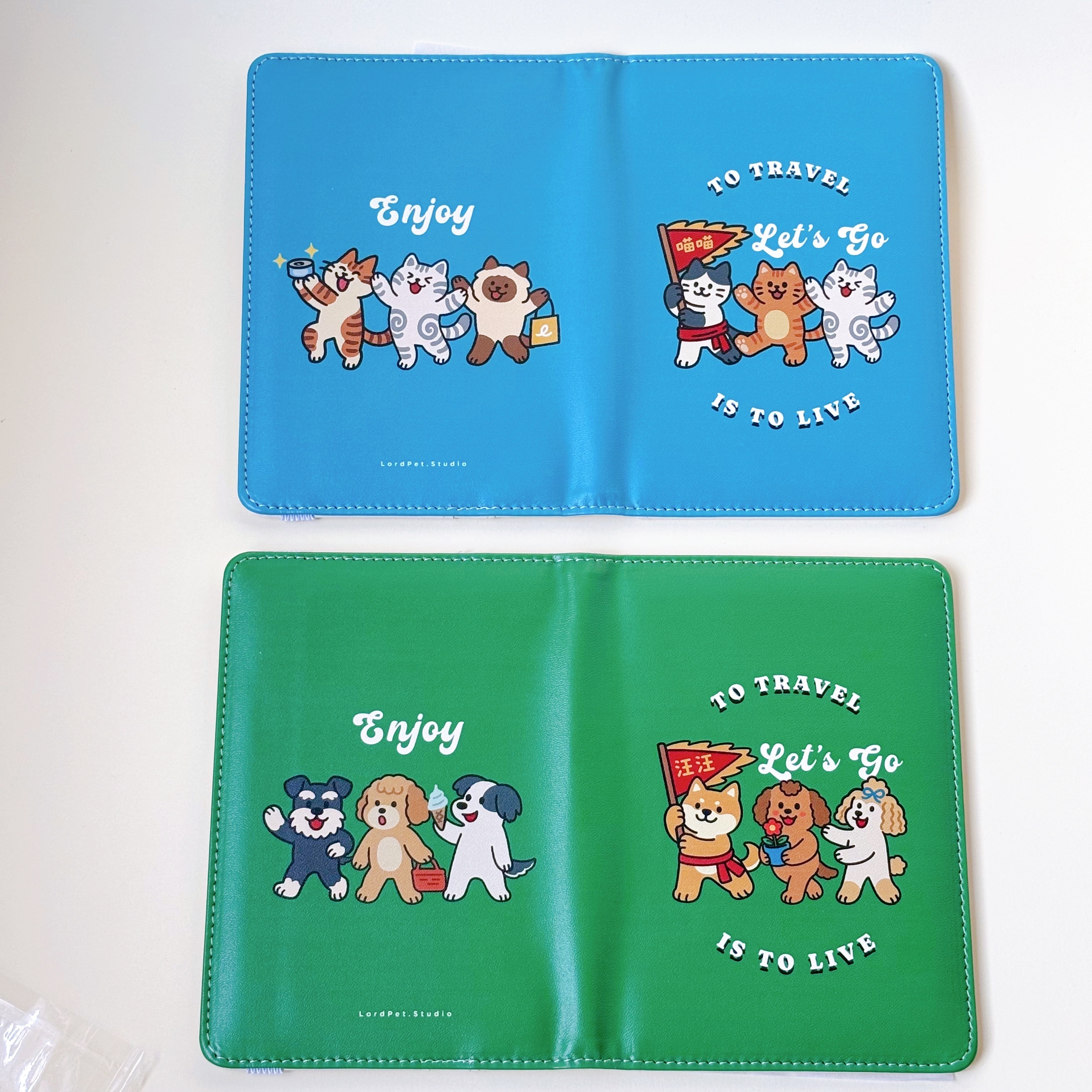 汪喵香港遊系列 | Lets Go 每日都是汪喵日 | 護照保護套