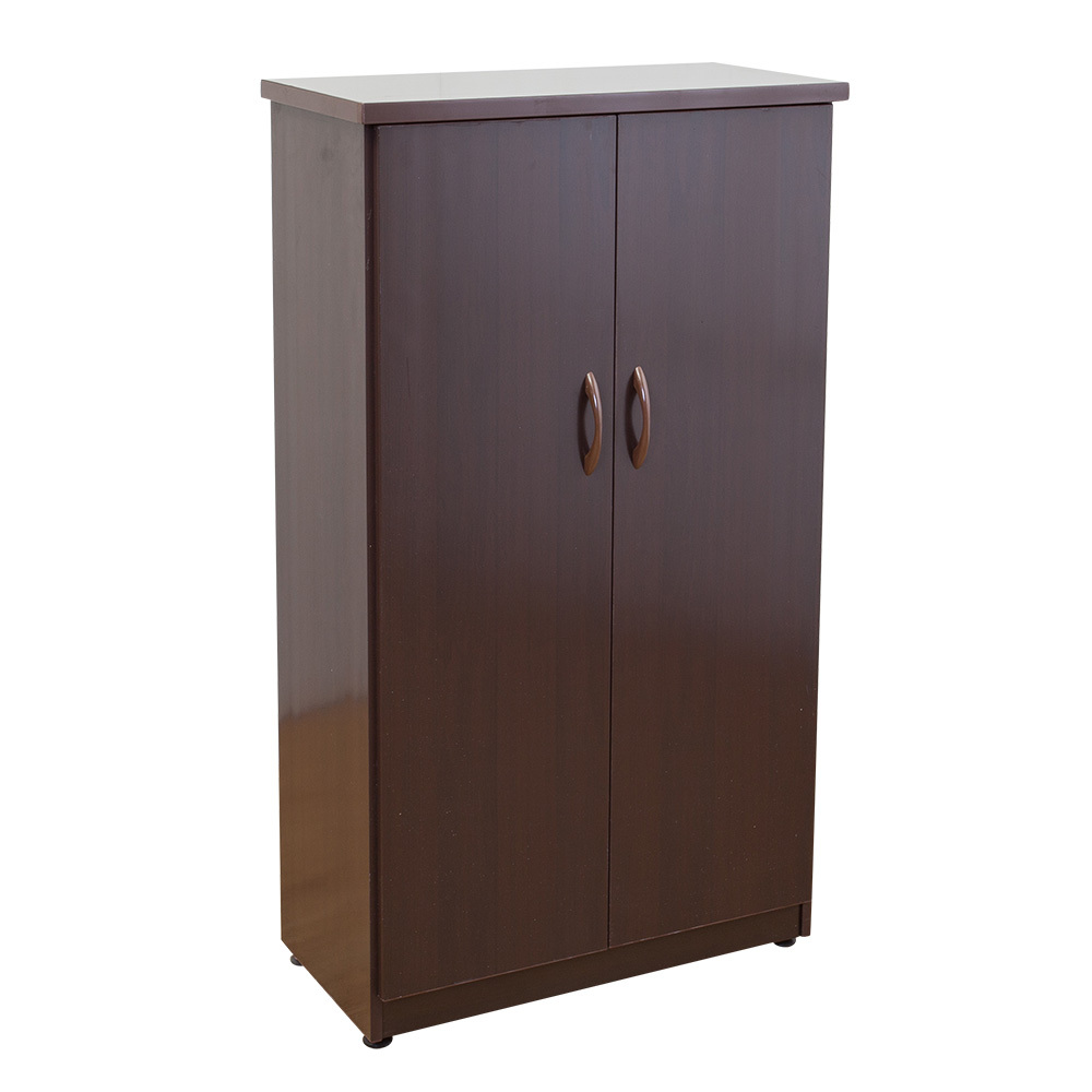 防潮防蛀 防水塑鋼2.2尺上掀收納二門鞋櫃(胡桃)