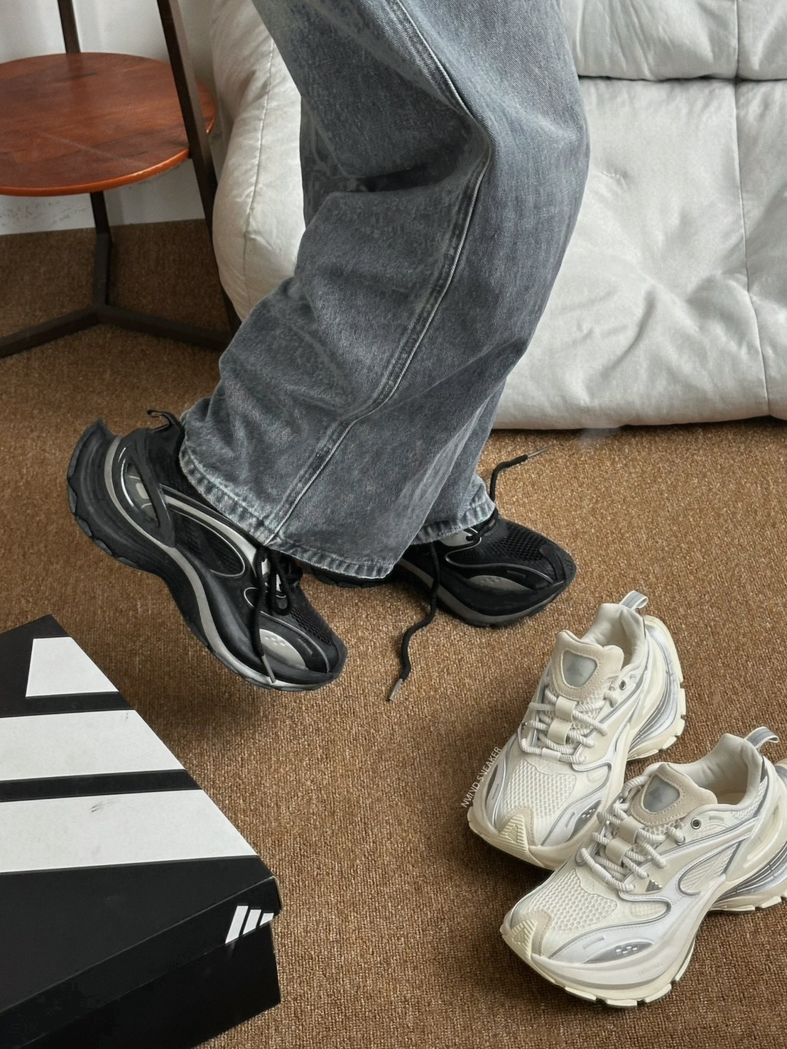 <爹系穿搭👌🏻> ADIDAS XLG SPEED 3.0 科技感老爹鞋 黑曜獵豹