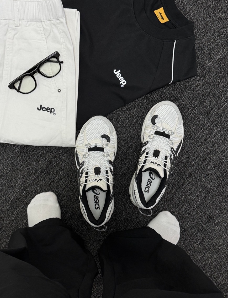 ASICS 亞瑟士 GEL-KAHANA 8 FL WHITE 白色 慢跑鞋 男款 索繩款 免綁鞋帶 休閒鞋 1011C114-101