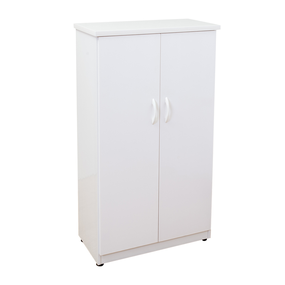 防潮防蛀 防水塑鋼2.2尺上掀收納二門鞋櫃(白色)