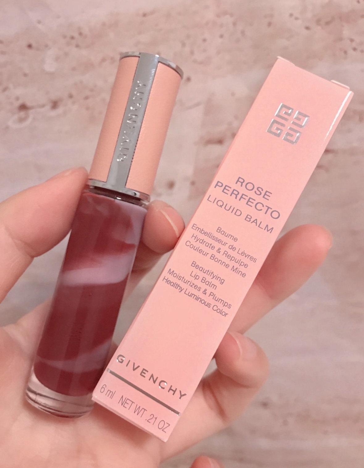 (預購商品 8/8收單)  Givenchy紀梵希華麗盈彩修護唇彩6ml -117