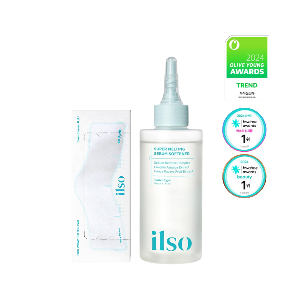 ilso 黑頭粉刺導出液 [贈化妝棉40P]