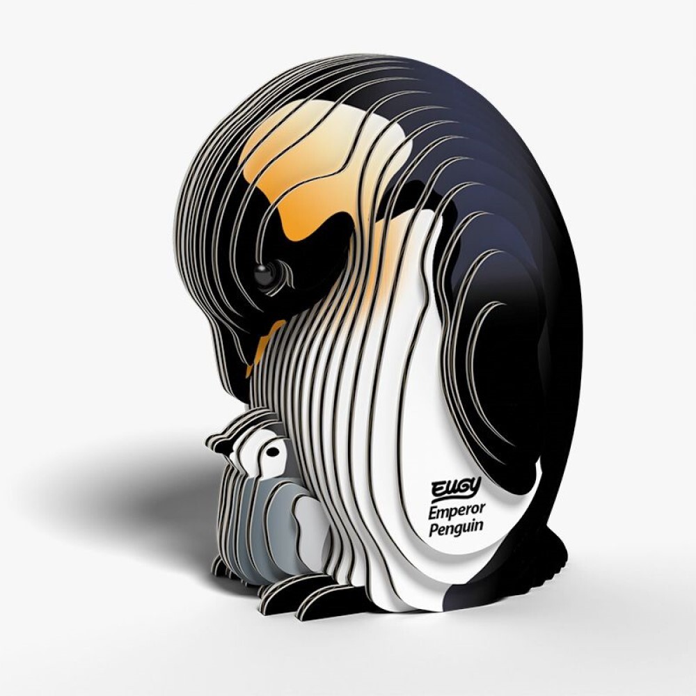 EUGY 3D Cardboard Kit Set Model - 131 Emperor Penguin