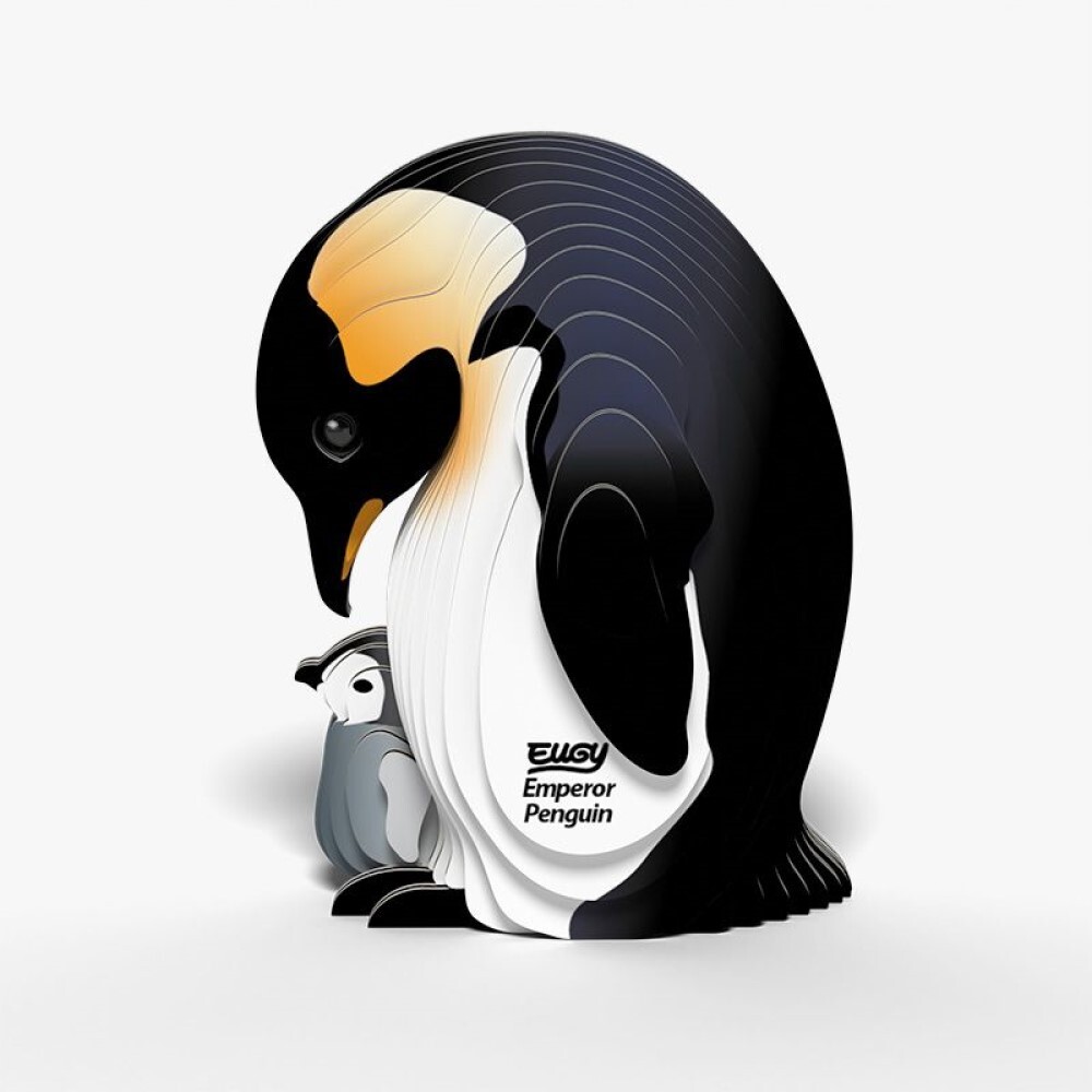 EUGY 3D Cardboard Kit Set Model - 131 Emperor Penguin